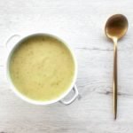 crema fría de puerros